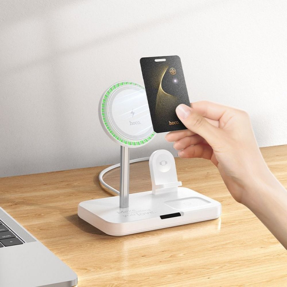 Lokator kompatibilan sa Apple Find My Hoco u obliku kartice E92 crni