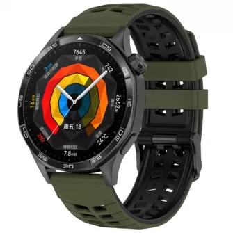 Narukvica za sat 22mm No2 maslinasto zelena