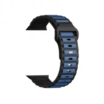 Narukvica za sat 42 / 44 / 45 / 46 / 49mm No2 crno-plava