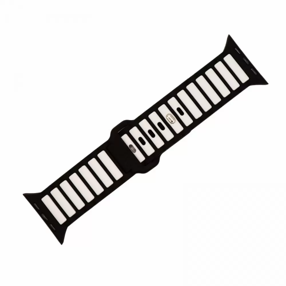 Narukvica za sat 42 / 44 / 45 / 46 / 49mm No2 crno-bela