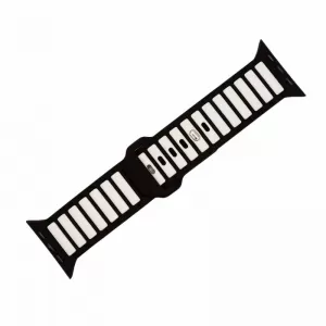 Narukvica za sat 42 / 44 / 45 / 46 / 49mm No2 crno-bela