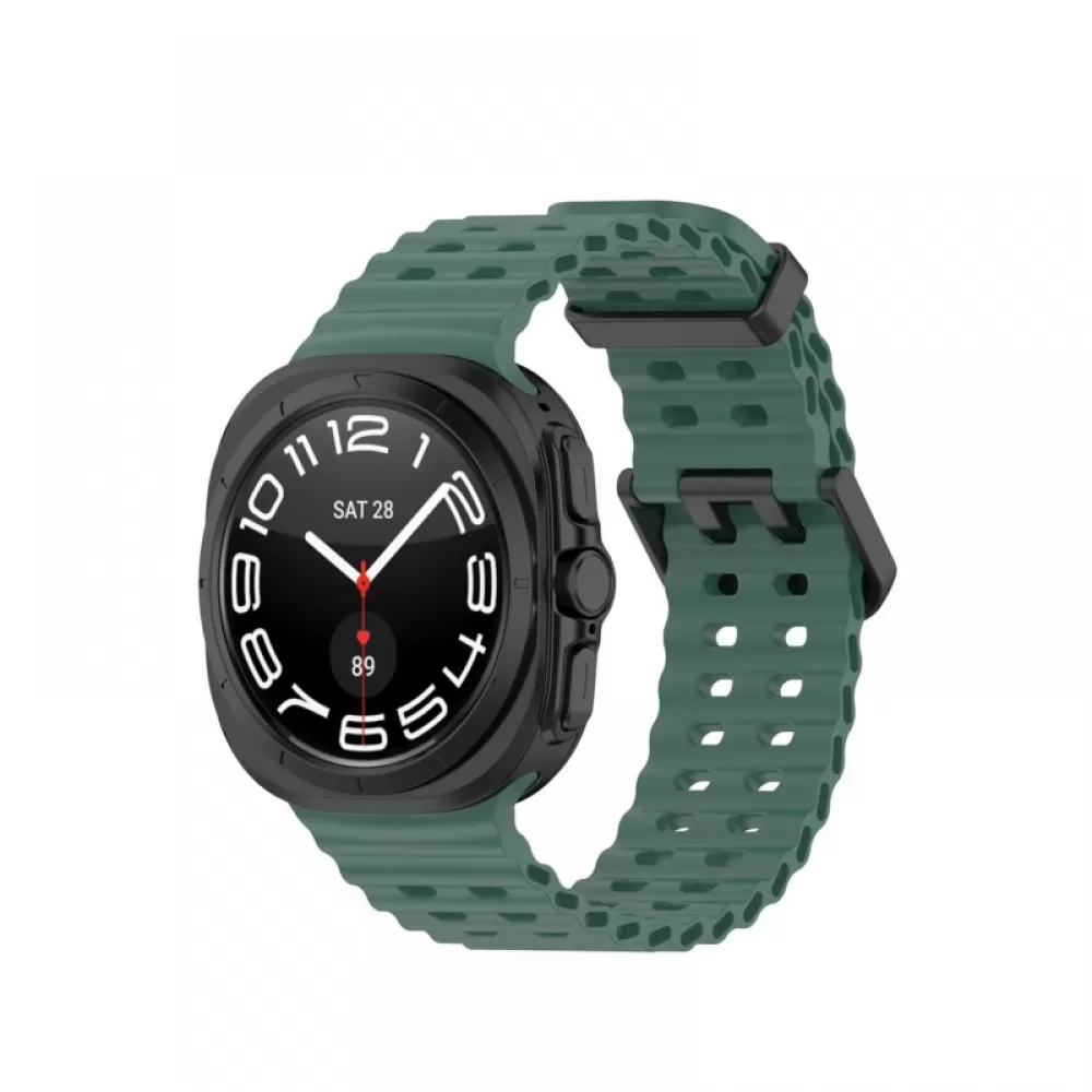 Narukvica za sat Watch 8 / Ultra 2 crno-zelena