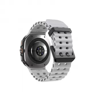 Narukvica za sat Watch 8 / Ultra 2 tamno siva-crna