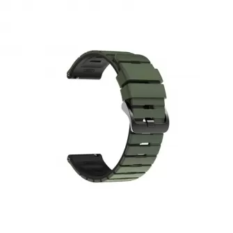 Narukvica za sat 22mm No1 maslinasto zelena