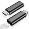 Adapter USB TIP-C (muski) na Lightning Iphone (zenski) za prikljucivanje iPhone-a na Tip-C konektor crni