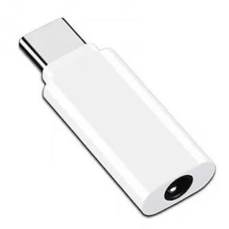 Adapter sa USB TIP-C (muski) na 3.5mm (zenski) beli