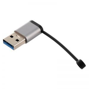 USB 3.0 adapter, USB A muski na Type C zenski teget