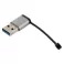 USB 3.0 adapter, USB A muski na Type C zenski teget