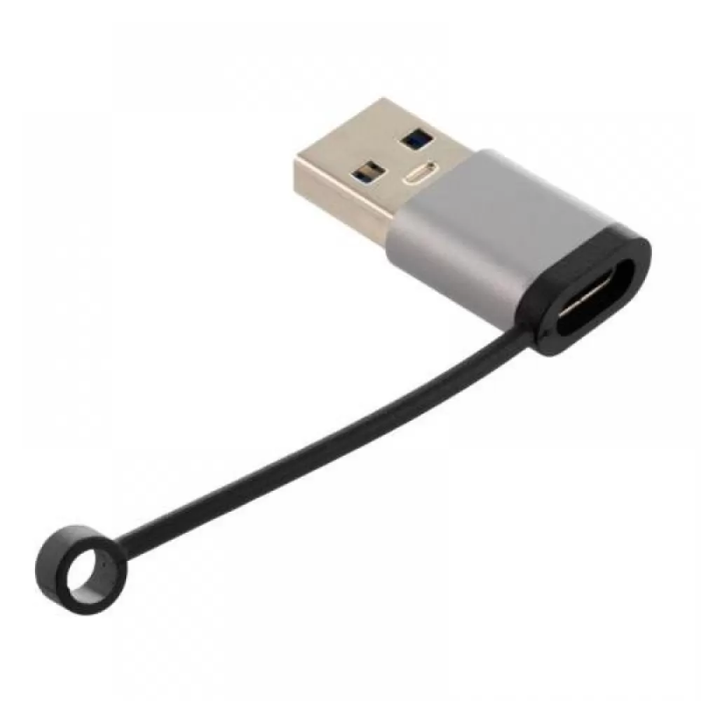 USB 3.0 adapter, USB A muski na Type C zenski teget