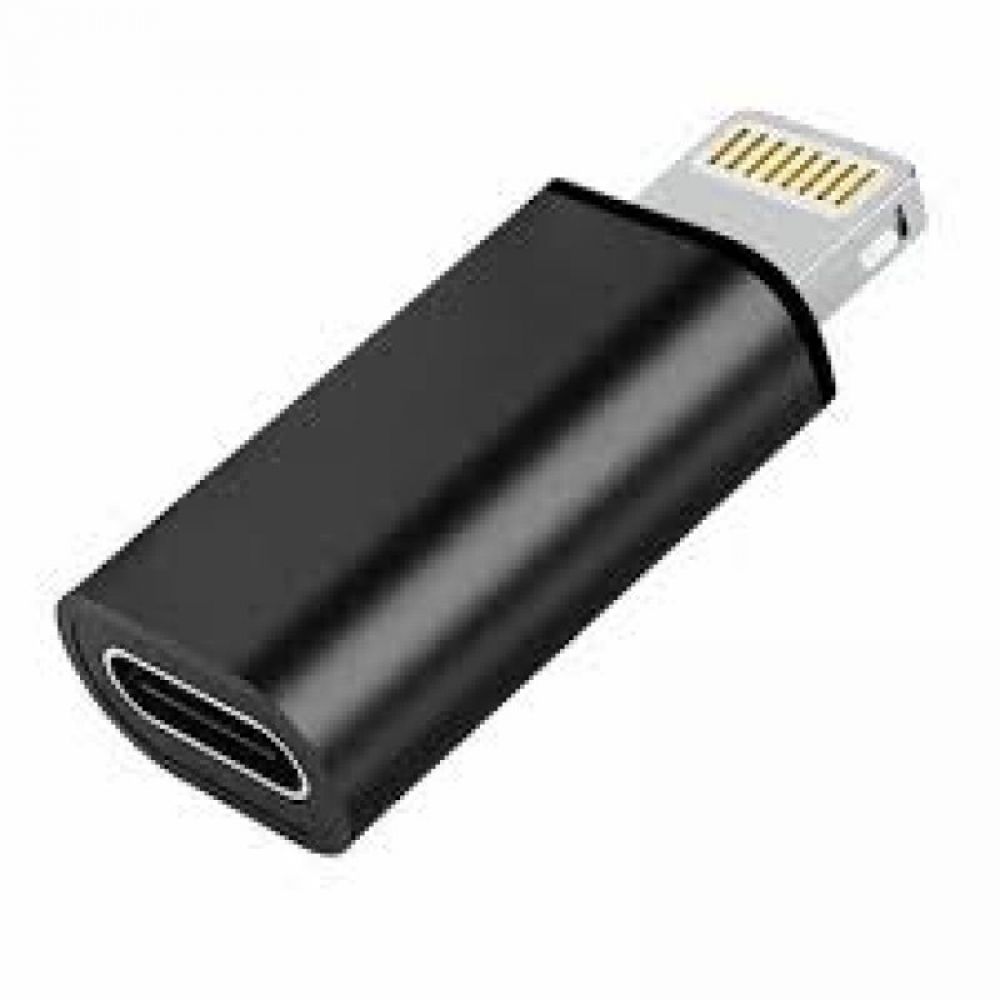 Adapter Type C na Lightning za iPhone crna