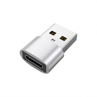  Adapter Tip-C (Type C) na USB srebrni