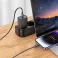 HOCO kucni punjac USB C + kabl Type C na Lightning PD QC 30W N62 crni
