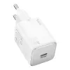 Hoco kucni punjac adapter N40 Type C QC PD 20W beli