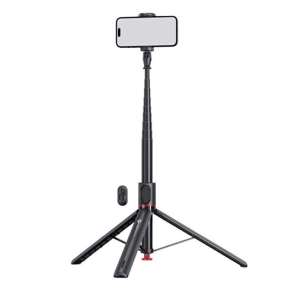 FORCELL F-GRIP F170XL automatski selfi stap sa daljinskim upravljacem, tripod, crni