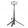 FORCELL F-GRIP F170XL automatski selfi stap sa daljinskim upravljacem, tripod, crni