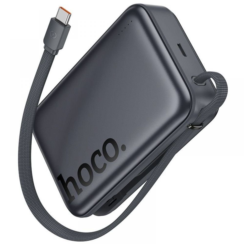 Power bank Hoco 20000 mAh kompatibilan sa MagSafe QC PD 45W Q44A crni