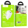 Kucni punjac Hoco USB A + USB C QC3.0 PD AFC 3A 30W N71 beli