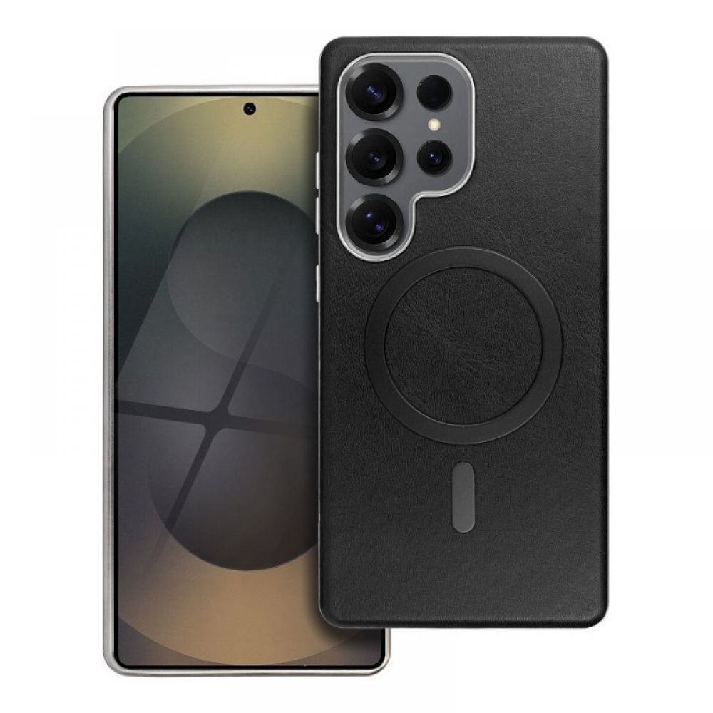 Futrola GENTLEMAN MagSafe za SAMSUNG A07 crna