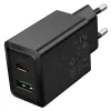 Kucni punjac Hoco USB A + USB C QC3.0 PD AFC 3A 30W N71 crni