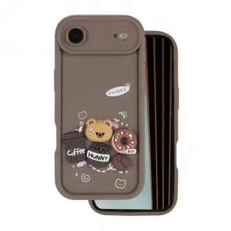 Futrola Ultra Trendy 3D za iPhone 17 (6.3) Coffee