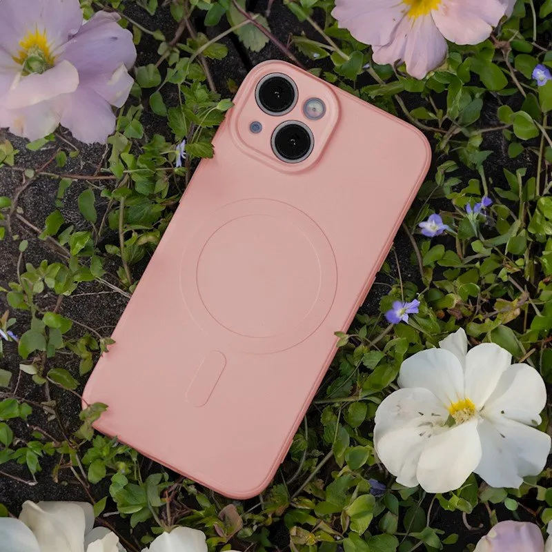 Futrola Simple Color Mag za Samsung Galaxy A17 4G / A17 5G roze