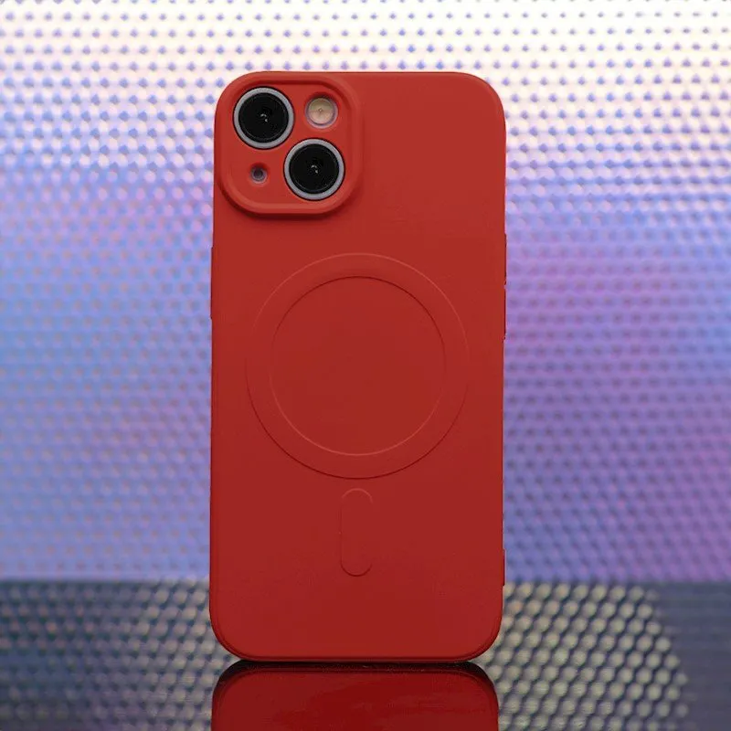 Futrola Simple Color Mag za iPhone 17 Air (6.6) crvena