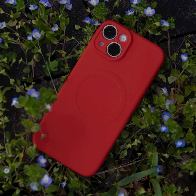 Futrola Simple Color Mag za iPhone 17 Air (6.6) crvena