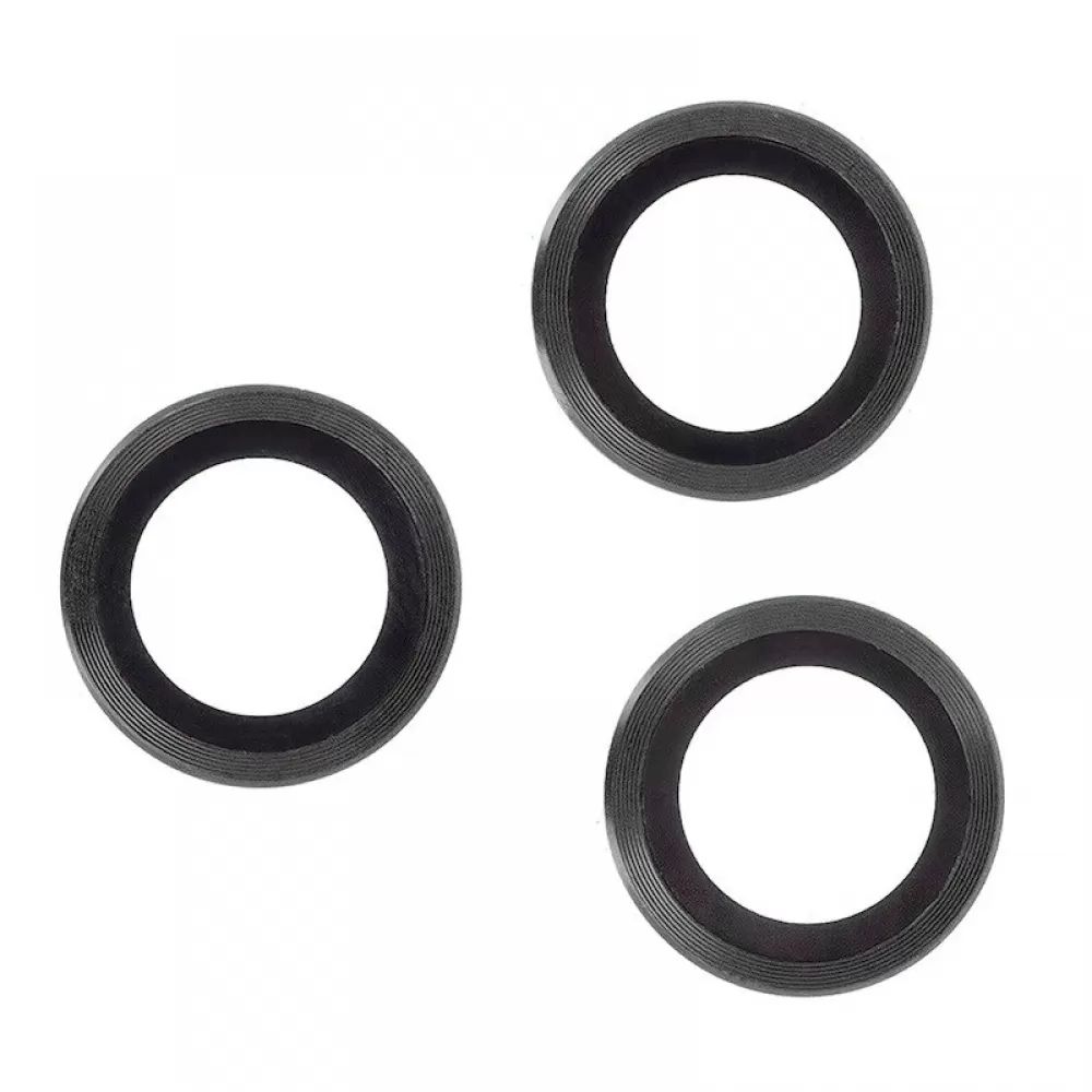 Set sociva za kameru za iPhone 17 crni ram