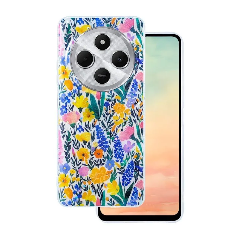 Futrola Glow Glam za Xiaomi Redmi 14C 4G / 14C 5G / Redmi A4 / POCO C75 rustic