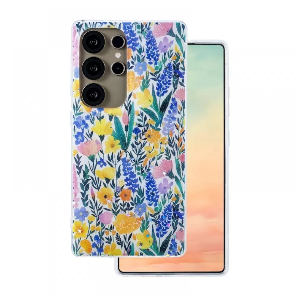 Futrola Glow Glam za Samsung Galaxy S25 rustic