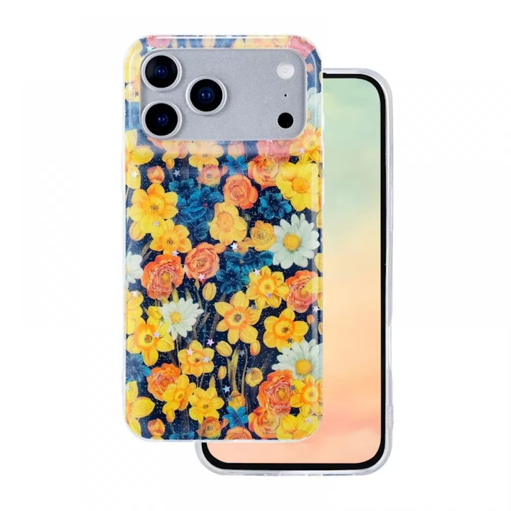 Futrola Glow Glam za iPhone 17 Pro Max (6.9) narandzasta