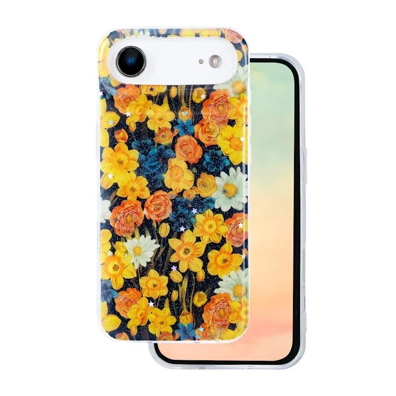 Futrola Glow Glam za iPhone 17 Air (6.6) narandzasta