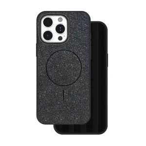 Futrola Glitter MagSafe za iPhone 17 (6.3) crna