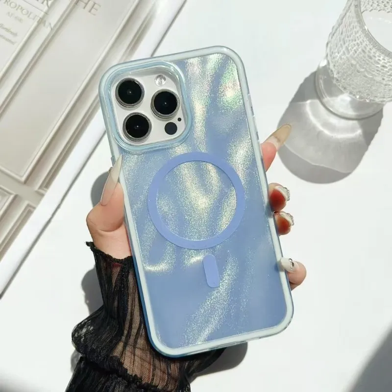 Futrola Aurora Magsafe za iPhone 16 Pro Max plava