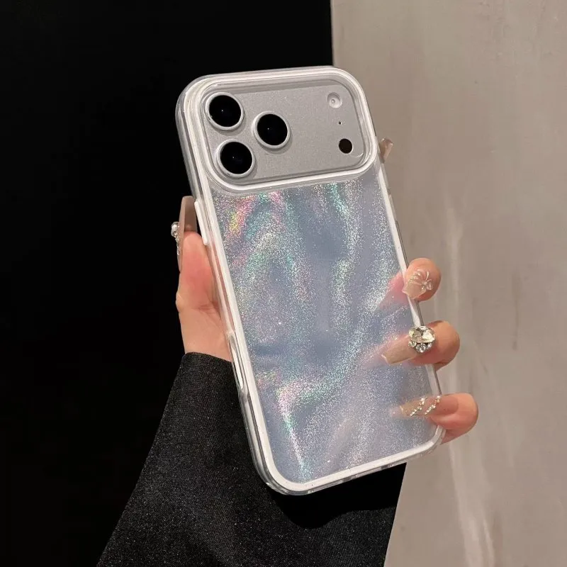 Futrola Aurora za iPhone 16 bela