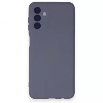 Silikonska futrola SOFT X-Cell za Xiaomi Redmi Note 14 4G sivo plava