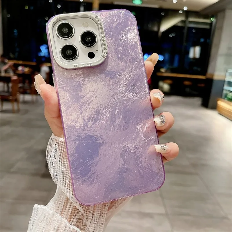 Futrola Mermer Fashion za iPhone 17 Air lila