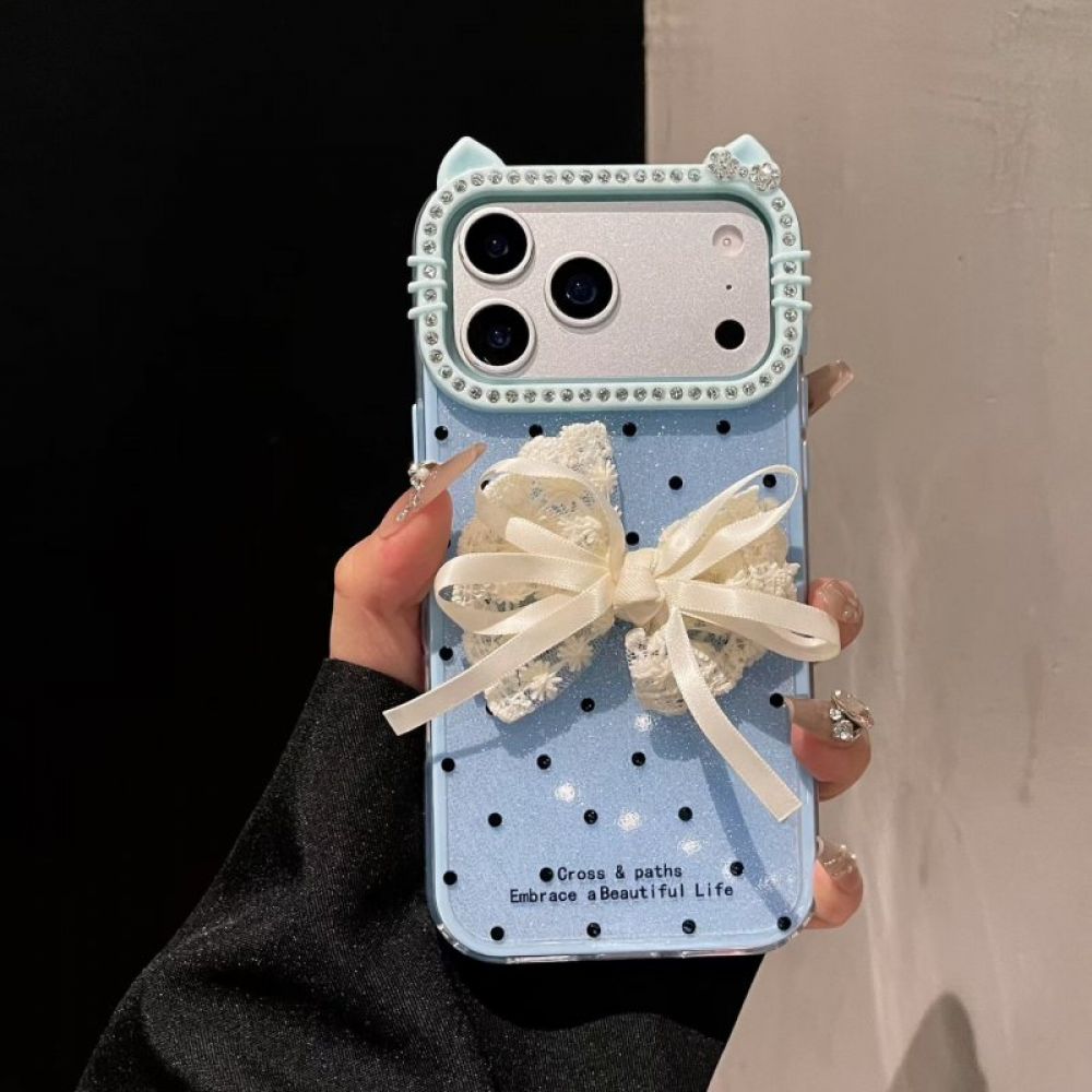 Futrola Elegant Bow za iPhone 17 plava