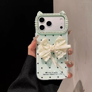 Futrola Elegant Bow za iPhone 17 mint