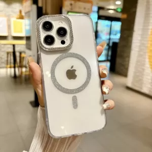 Futrola Color Shine Magsafe za iPhone 16 Pro Max providna