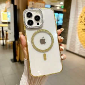 Futrola Color Shine Magsafe za iPhone 16 zuta