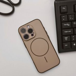 Futrola Magsafe Slim Silicone za Honor X7b braon