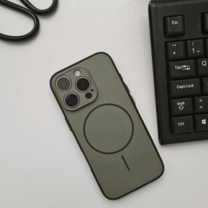 Futrola Magsafe Slim Silicone za Honor X7a crna