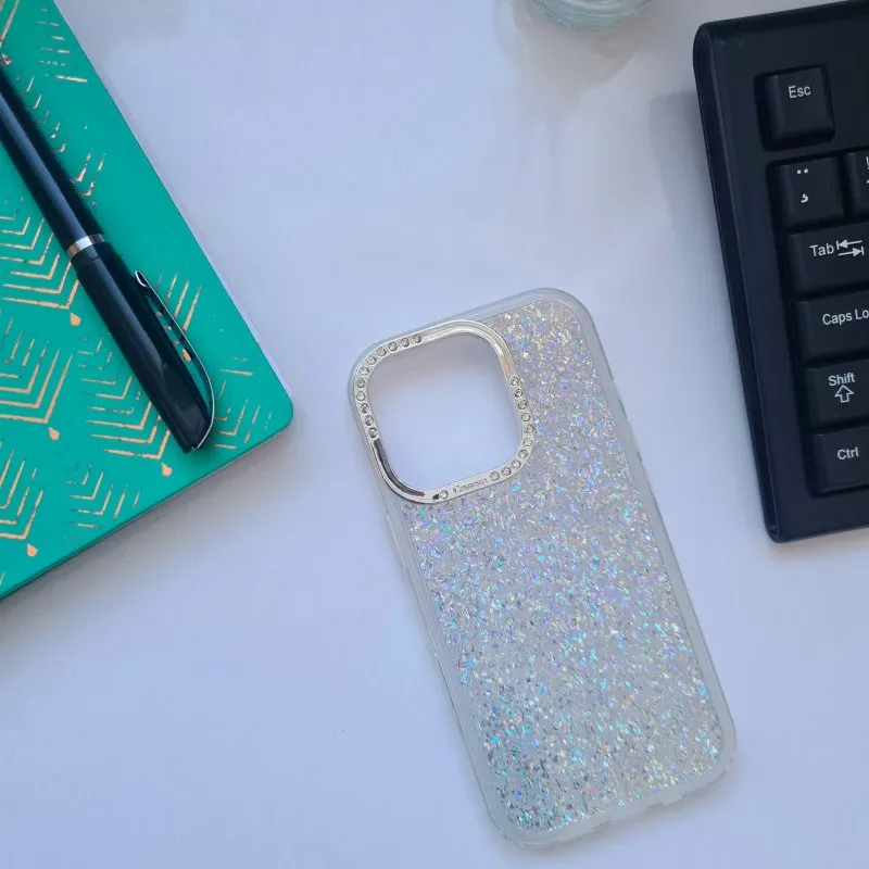 Futrola Cristal Case za iPhone 16 Pro Max bela