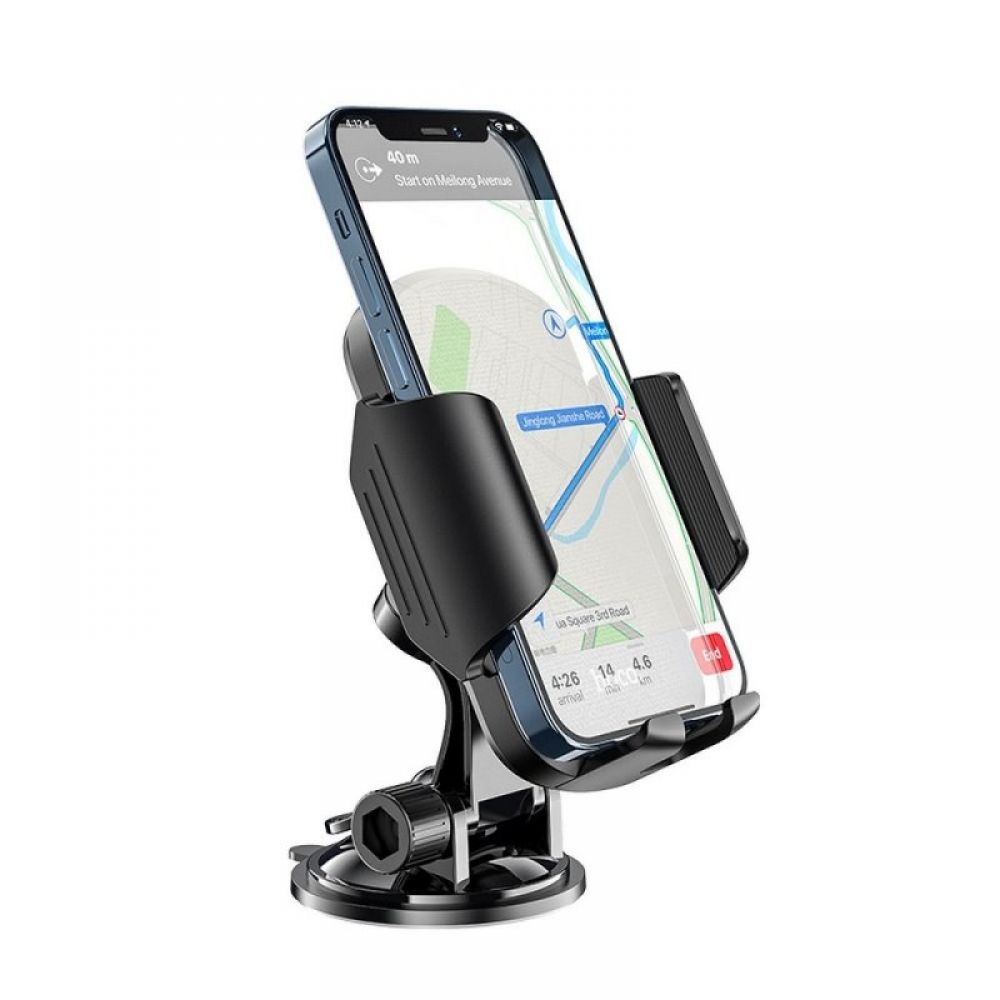 Auto drzac za telefon Hoco za sofersajbnu / tablu CA82 crni
