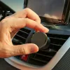 Magnetni auto drzac za telefon Hoco za ventilaciju CA81 crni