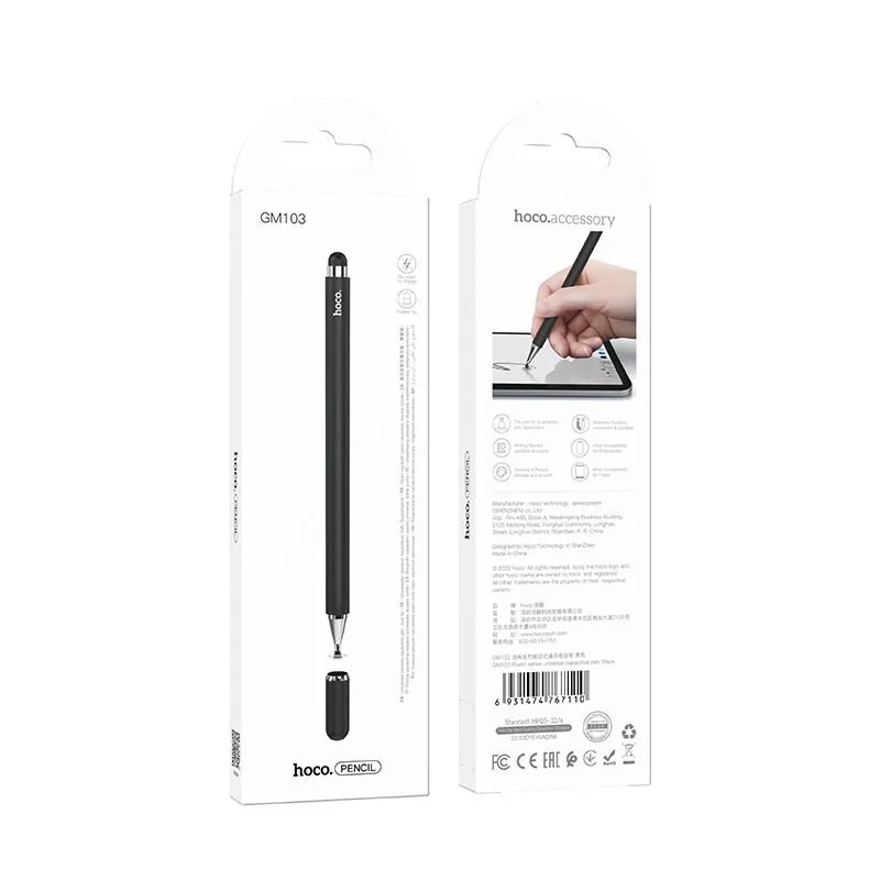 Kapacitivna olovka za tablet pasivna Hoco GM103 crna