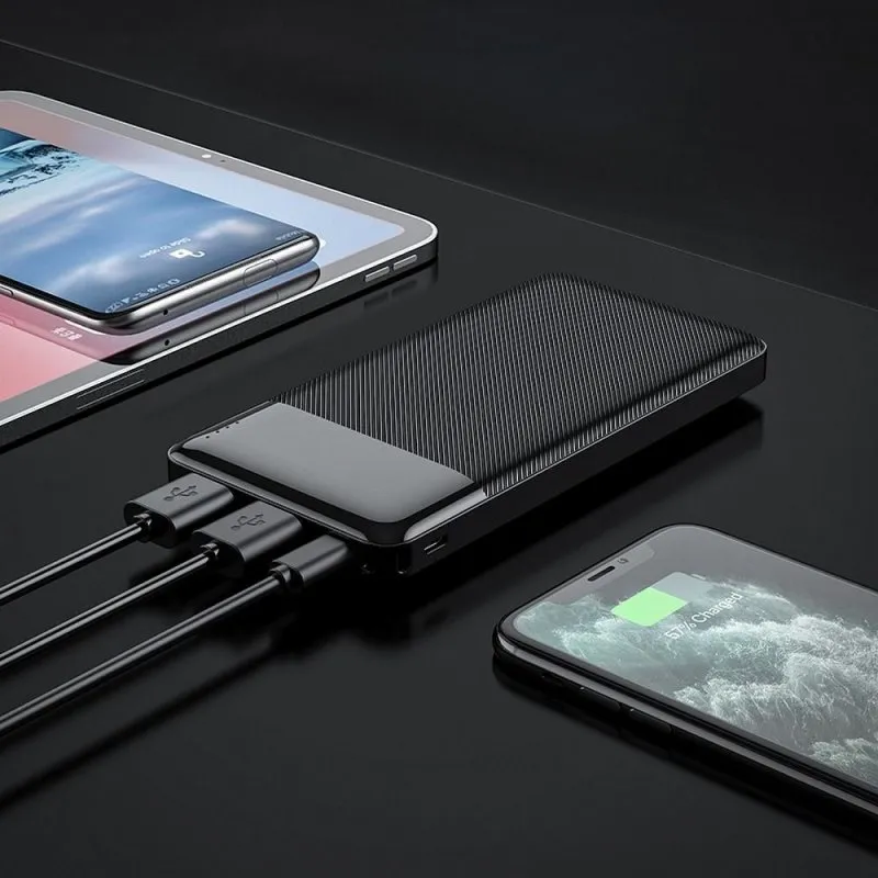 Powerbank Hoco 10000 mAh 2A J72 crni