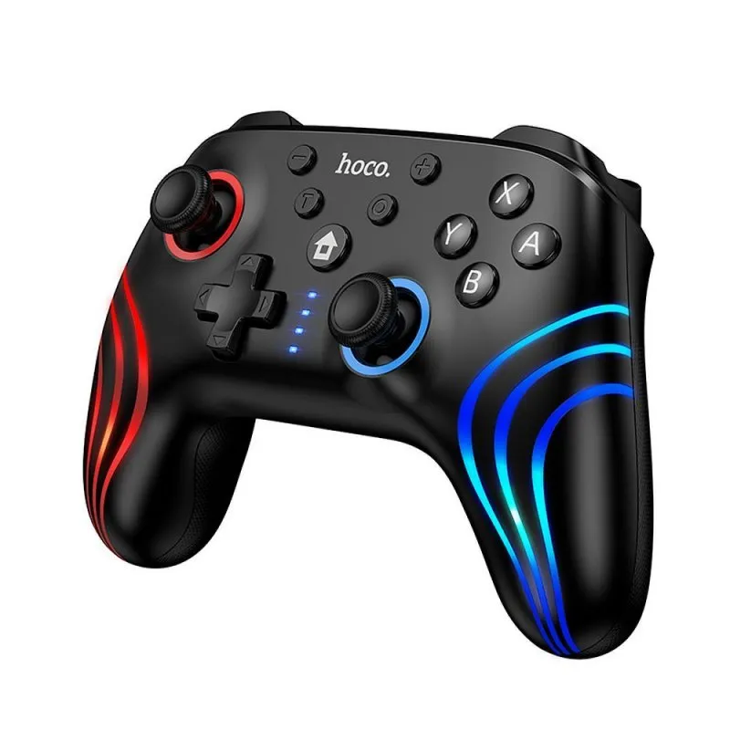 Bezicni dzojstik (gejmped) Hoco za Nintendo Switch 1 / 2 / PC GA2 crni