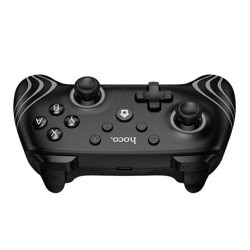 Bezicni dzojstik (gejmped) Hoco za Nintendo Switch 1 / 2 / PC GA2 crni